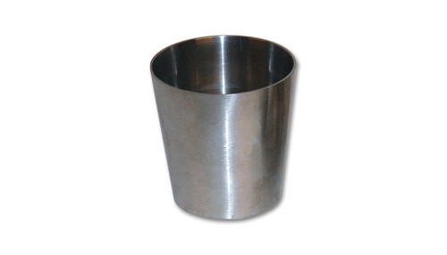 Vibrant 2632 Exhaust Pipe Reducer Weld On - T304 Stainless - 4" x 3" - 2" Long