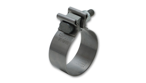 Vibrant 1166 Stainless Steel Band Clamp for 2.5" Exhaust - 1.25" Wide - Each