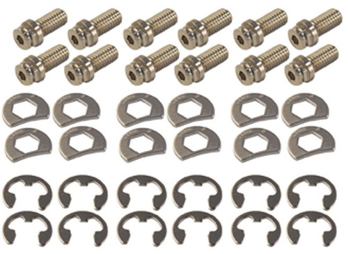 Stage 8 8911 Locking Header Bolts - Small Block Chevy Set of 12 - 3/4" Long