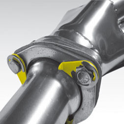 Stage 8 3952 Locking Turbo Mounting Nuts  10mm x 1.50 - Set of 4 - 13mm Nut Head