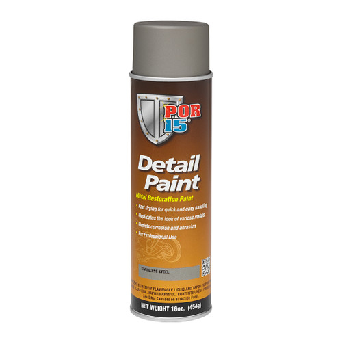 POR 15 41718 Aerosol Restoration Detail Paint - Cast Iron Gray