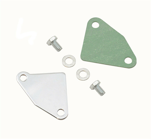 7631 EGR Block Off Plate with Gasket & Hardware for Small Block Chevy 7631 EGR Block Off Plate with Gasket & Hardware for Small Block Chevy