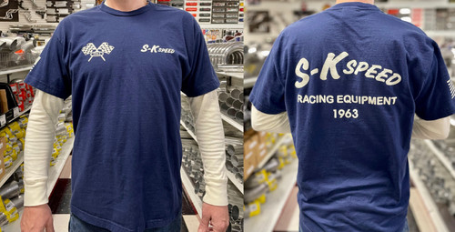 SK Speed T Shirt - Blue - Vintage 1963 - X-Large SK Speed T Shirt - Blue - Vintage 1963 - X-Large