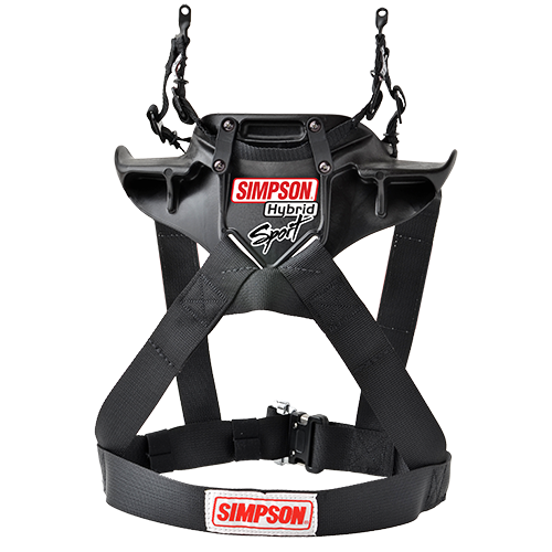 Simpson Racing Hybrid Sport Restraint Device - HSXLG11 - 48" - 52" Chest