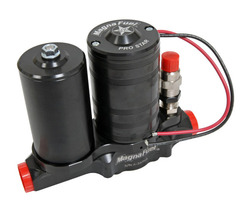 MagnaFuel MP-4450-BLK ProStar 500 Electric Fuel Pump with  Filter - 2000HP+ - 36psi MagnaFuel MP-4450-BLK ProStar 500 Electric Fuel Pump with  Filter - 2000HP+ - 36psi