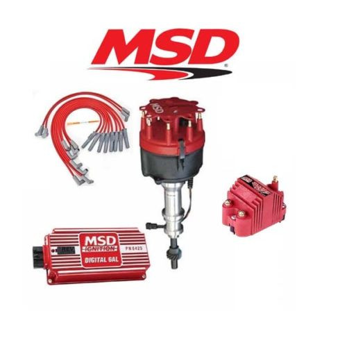 MSD 9118 Ignition Kit 6AL/Distributor/Wires/Blaster Coil Ford 289