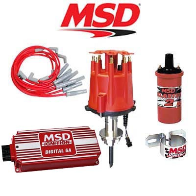 MSD Ignition Kit - Digital 6A/Distributor/Wires/Coil/Bracket
