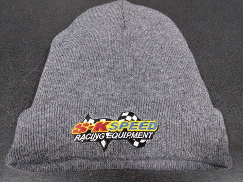 SK Speed Gray Beanie - Fleece Lined