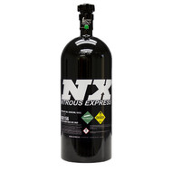 Nitrous Express 11100B-6 Black 10 Pound Nitrous Bottle w/ Lightning 500 Valve