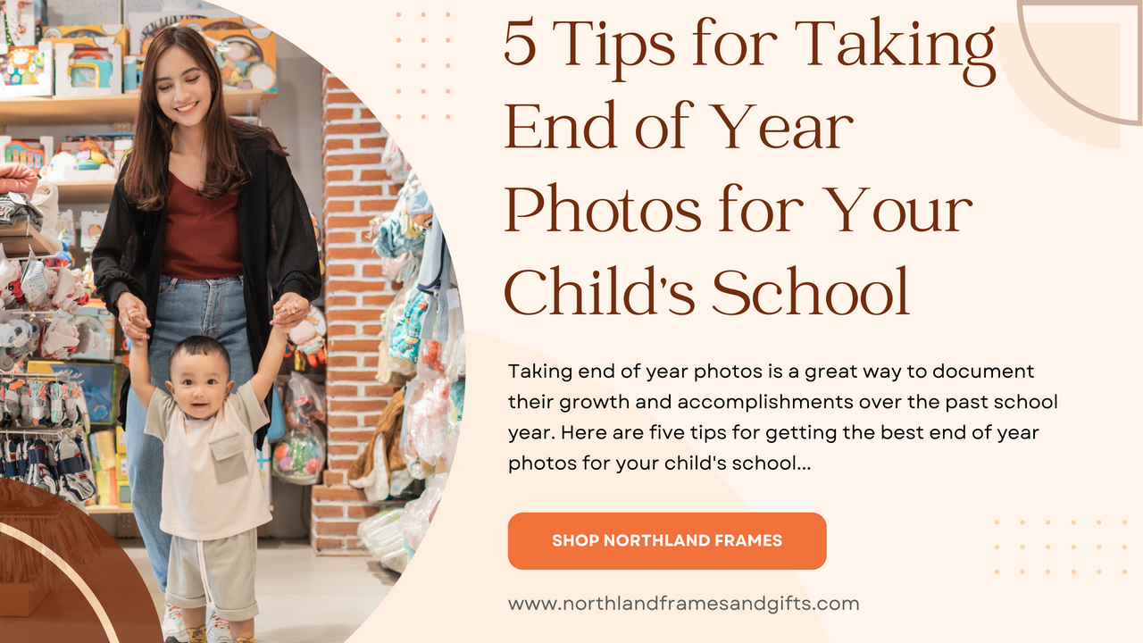 5 Tips for Taking End of Year Photos for Your Child's School