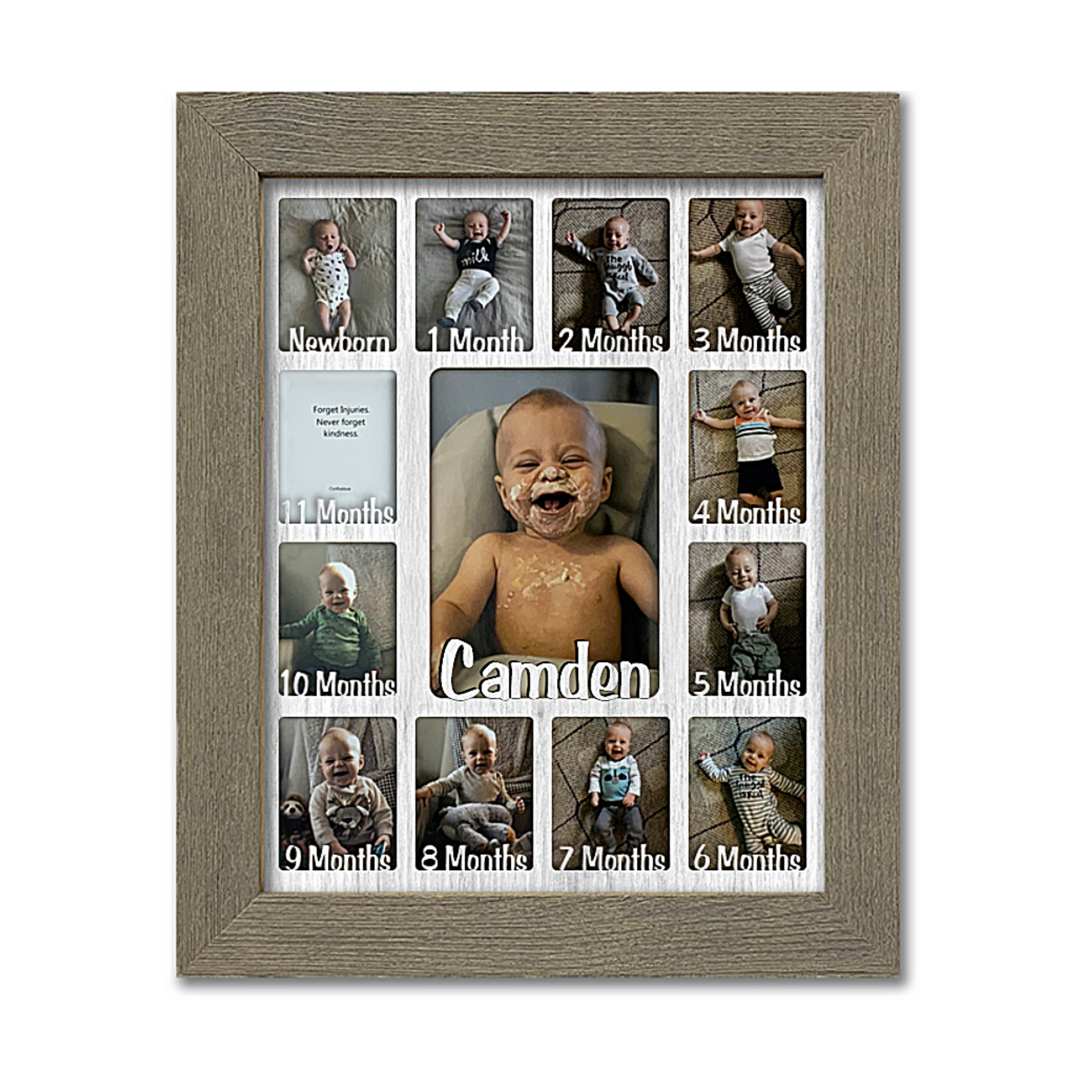 4-Opening White Wall Collage Picture Frame, 11, Sold by at Home