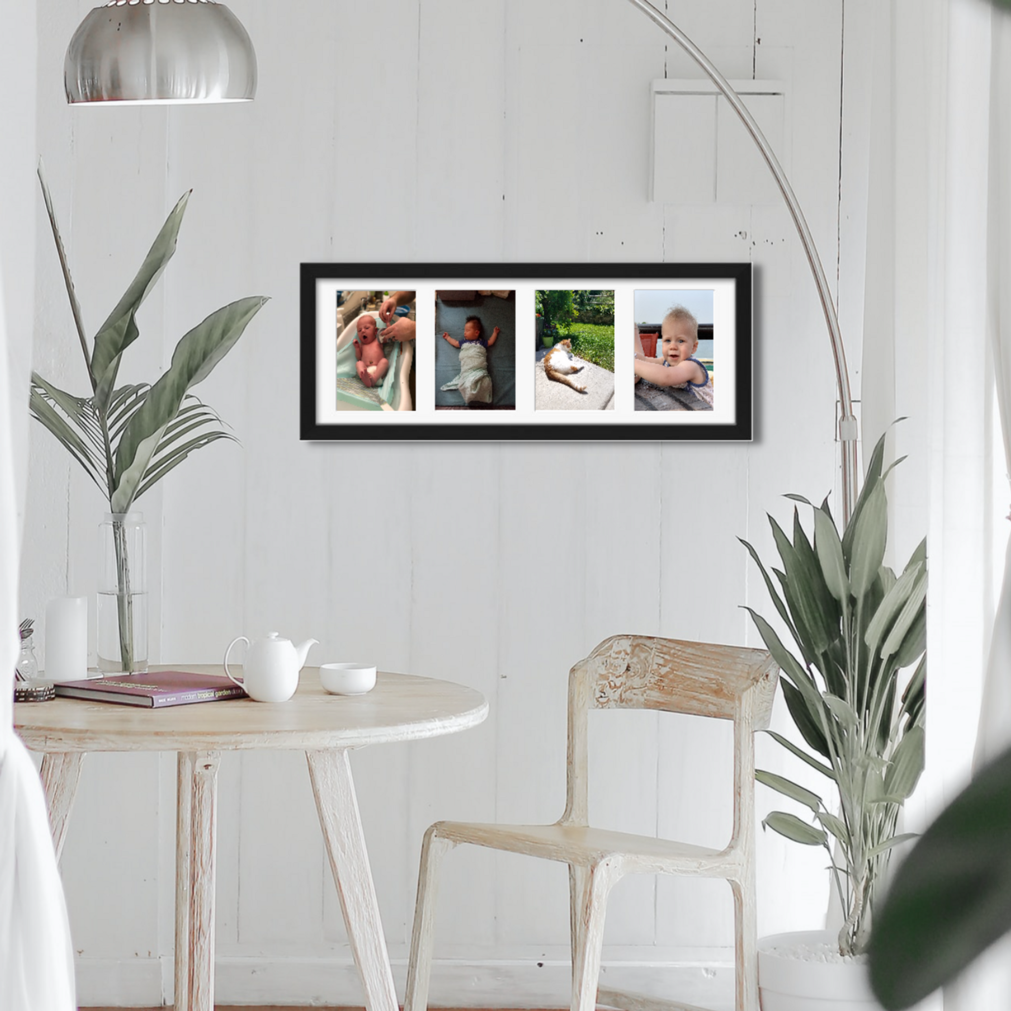 8x10 Picture Frame with Matboard - Holds One 5x7 Image