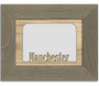 Manchester Tabletop Picture Frame - Holds 4x6 Photo - Multiple Color Options