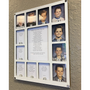 School Years Non Personalized Picture  Frame Collage - Frameless Frame - Kindergarten to Graduation K-12 - Clockwise - 11x14