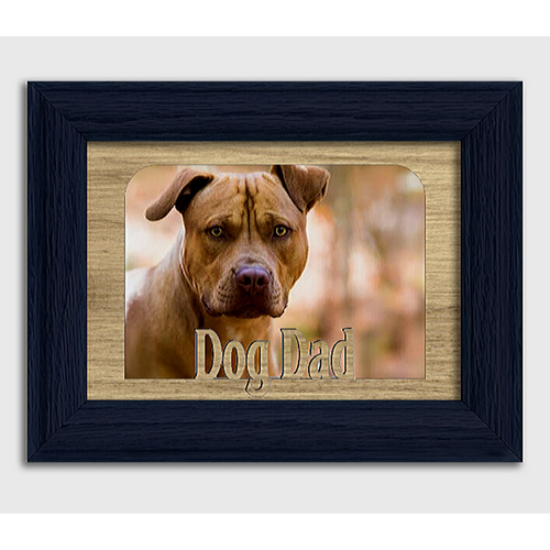 dog dad picture frame