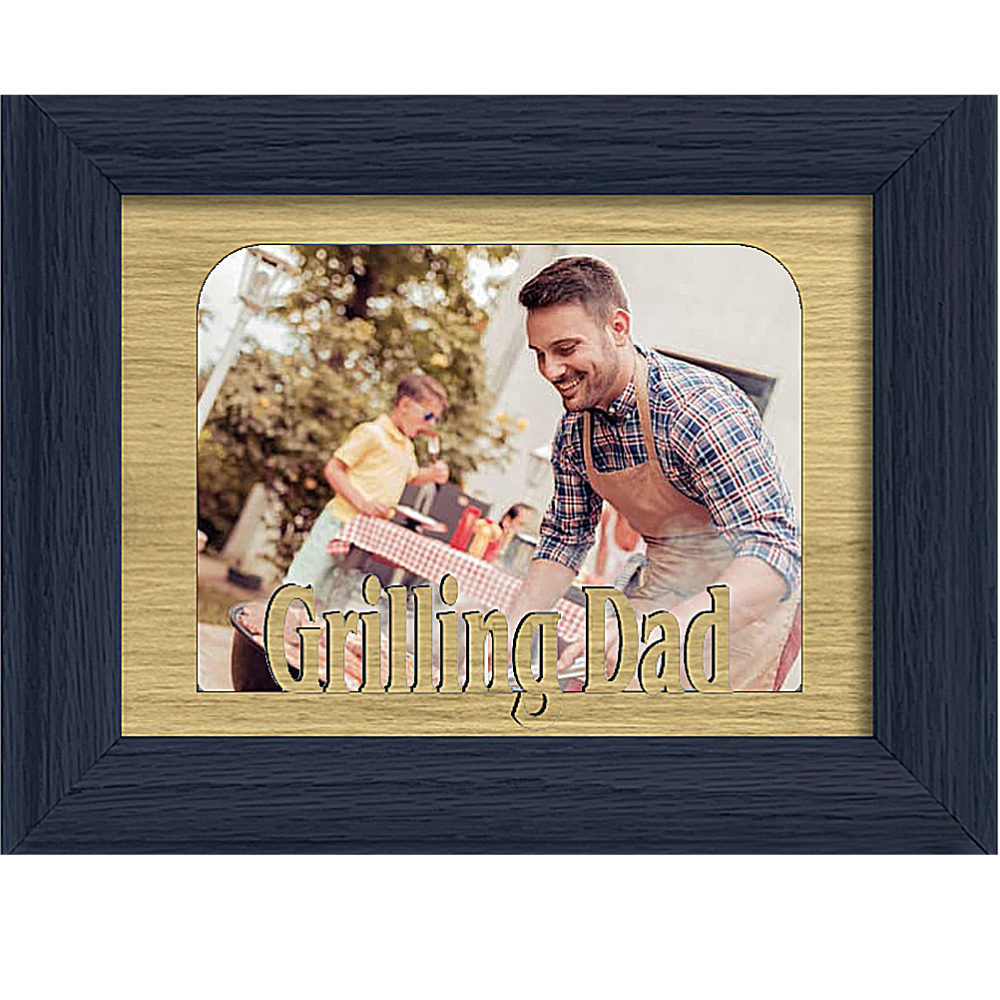 Grilling Dad Tabletop Photo Frame