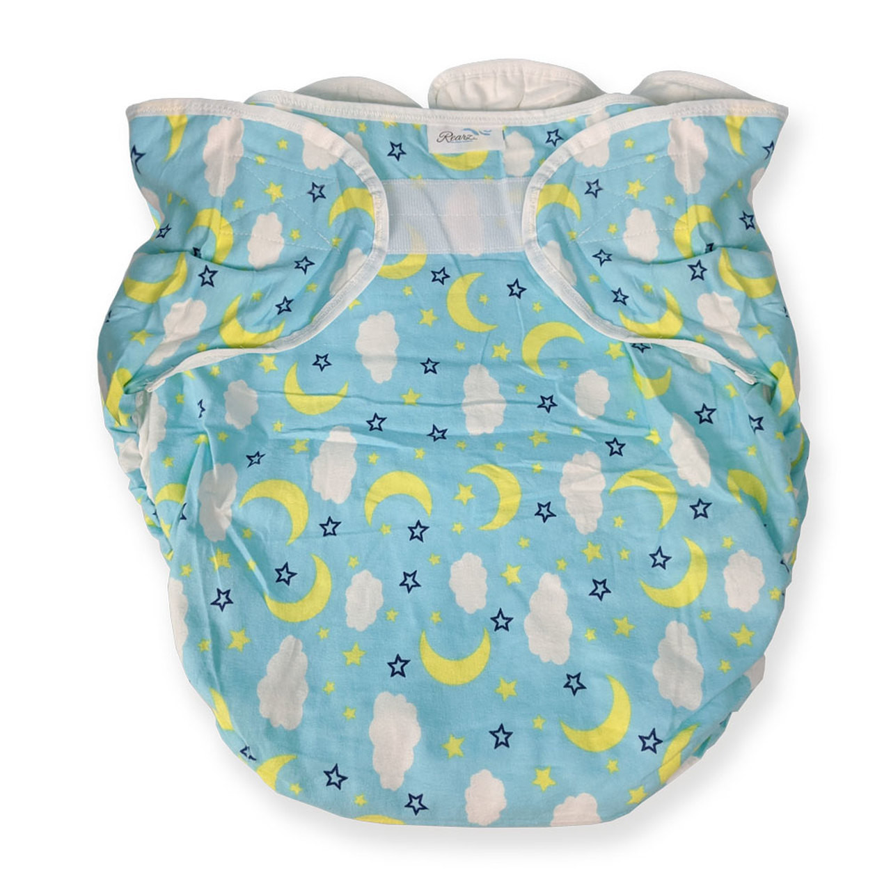 Blue Clouds Adult Bulky Nighttime Cloth Diaper (Velcro tabs) – Protex