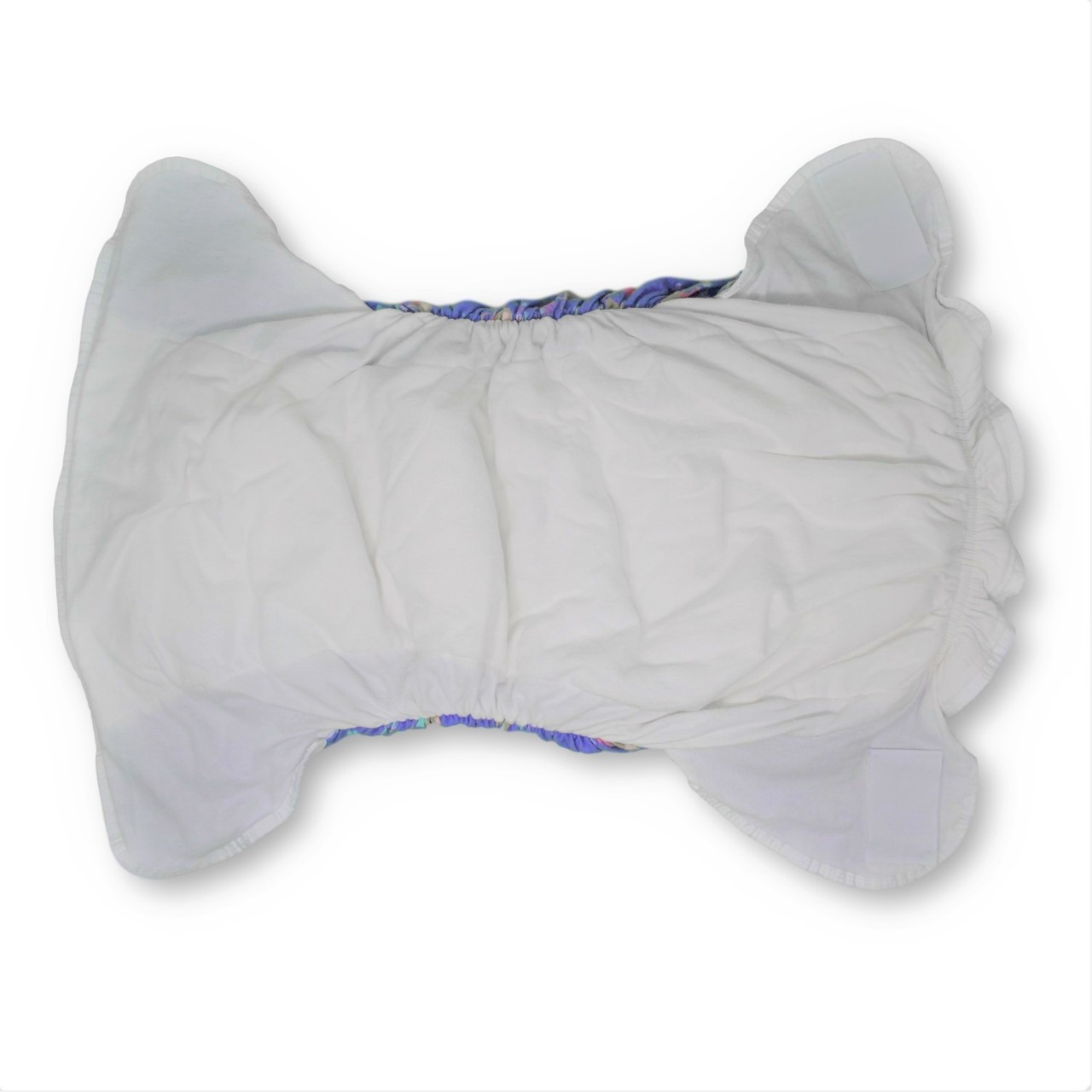 Omutsu Bulky Nighttime Adult Cloth Diaper Blue Clouds