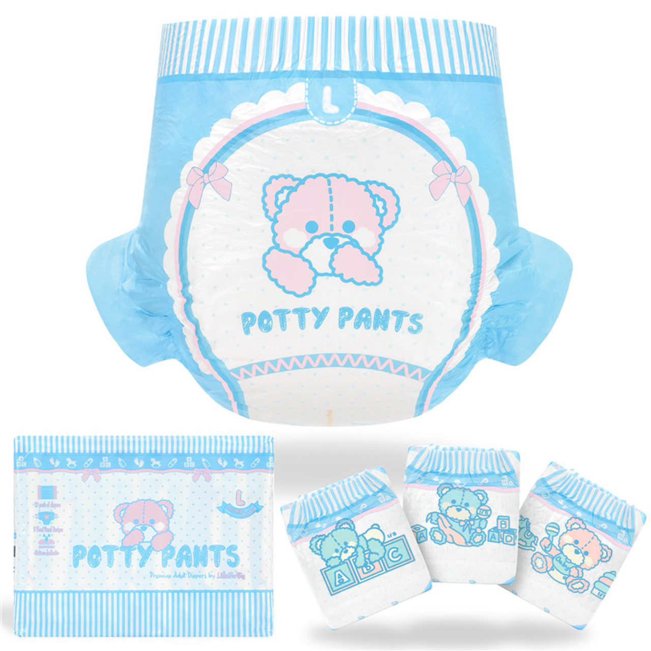 Potty Pants Adult Diapers
