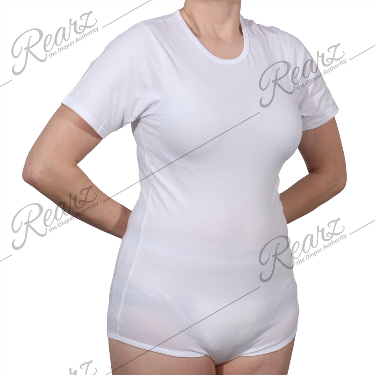 Adult Onesie White BodySuit