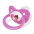 Princess Pink Pacifier and Clip 2 Pack