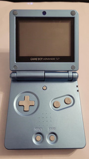 Nintendo Gameboy Advance GBA SP AGS-001 Light Blue BRAND NEW CASE