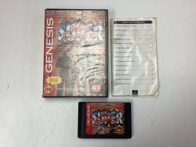 Super Street Fighter II- Sega Genesis Boxed