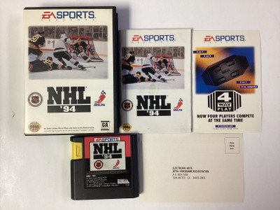 NHL 94- Sega Genesis Boxed