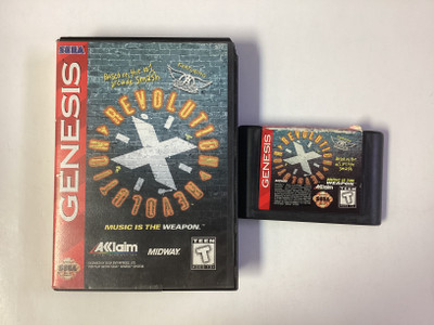 Revolution X- Sega Genesis Boxed