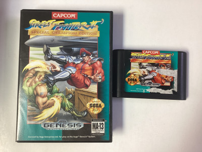 Street Fighter II Special Champion Edition- Sega Genesis Boxed