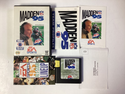 Madden 95- Sega Genesis Boxed