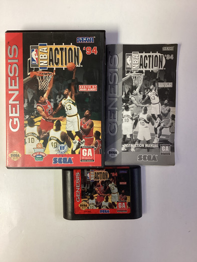 NBA Action 94- Sega Genesis Boxed