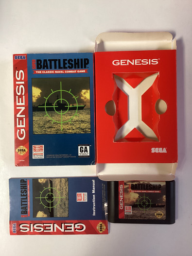 Super Battleship- Sega Genesis Boxed