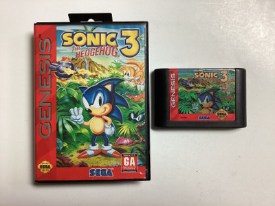 Sonic the Hedgehog 3- Sega Genesis Boxed