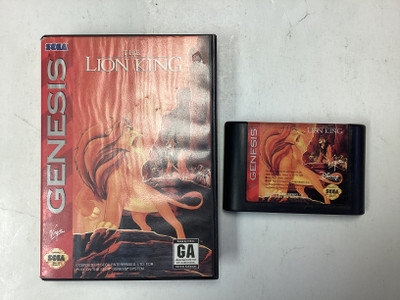 The Lion King- Sega Genesis Boxed