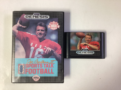 Joe Montana II Sports Talk Football- Sega Genesis Boxed