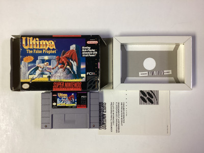 Ultima The False Prophet- SNES Boxed