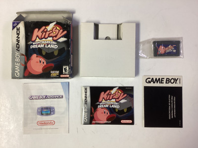 Kirby Nightmare in Dream Land- GBA Boxed