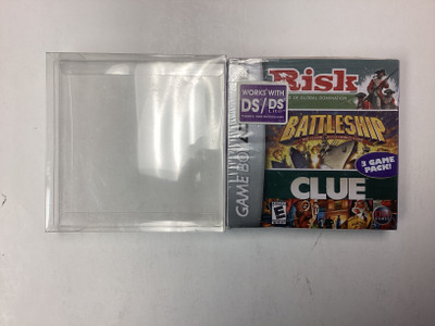 3 Game Pack Risk/ Battleship/ Clue- GBA NEW
