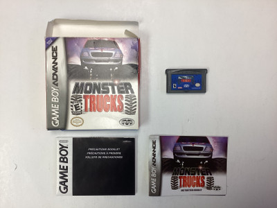 Monster Trucks- GameBoy Advance Boxed