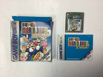 Super Mario Bros Deluxe- Gameboy Color Boxed