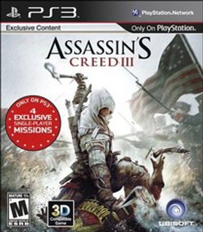 Assassins Creed 3 III - Ps3