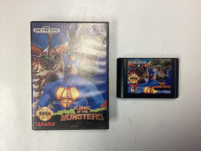 King of the Monsters- Sega Genesis Boxed