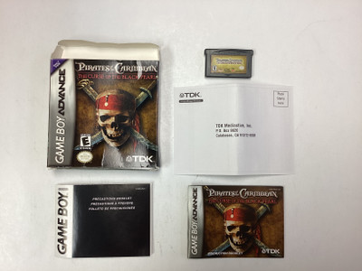 Pirates of the Caribbean The Curse of the Black Pearl- Gameboy Advance Boxed