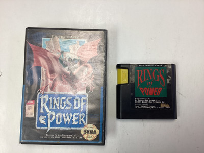 Rings of Power- Sega Genesis Boxed
