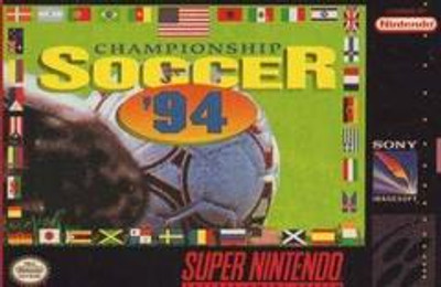 Championship Soccer '94 - Snes