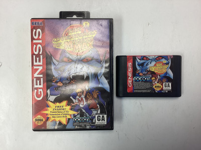 The Adventures of Mighty Max- Sega Genesis Boxed