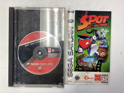 Spot Goes to Hollywood- Sega Saturn Long Box