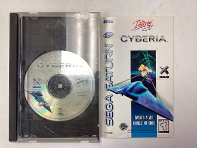 Cyberia- Sega Saturn Long Box