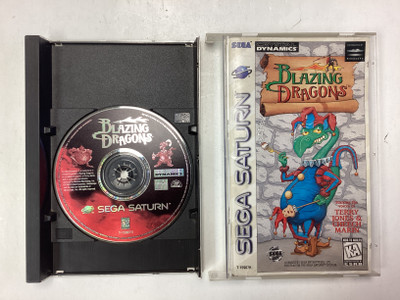 Blazing Dragons- Sega Saturn Long Box